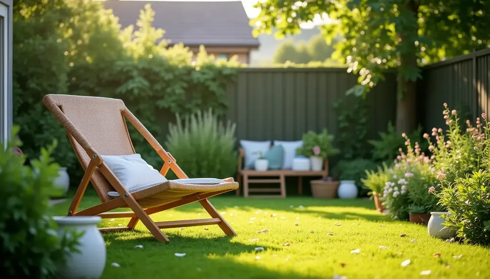 Gartengestaltung mit Strandkorb Bilder – Nordisches Flair im eigenen Garten